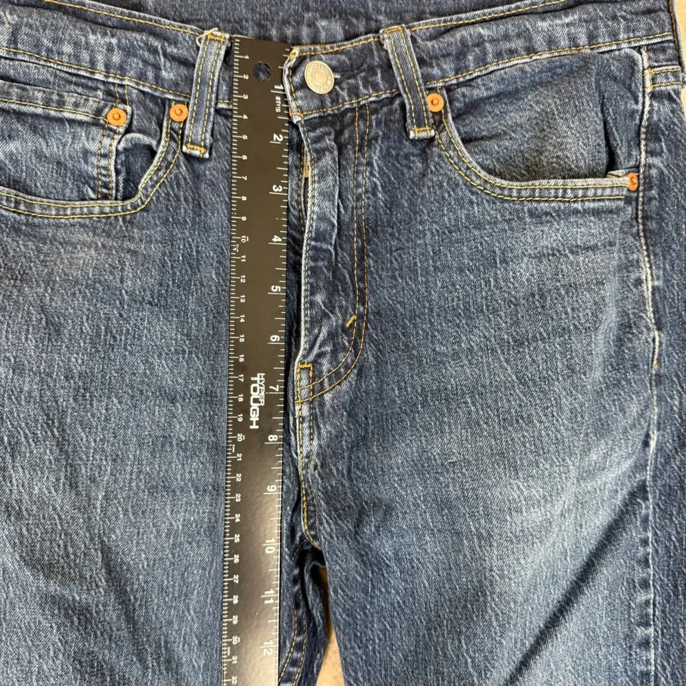 Levi's 527 Slim Bootcut Jeans 31x30 Medium Wash Denim Blue Workwear